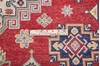 Kazak Red Hand Knotted 50 X 70  Area Rug 700-146008 Thumb 6