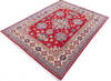 Kazak Red Hand Knotted 411 X 67  Area Rug 700-146009 Thumb 2