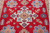 Kazak Red Hand Knotted 411 X 67  Area Rug 700-146009 Thumb 3