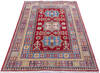 Kazak Red Hand Knotted 41 X 56  Area Rug 700-146010 Thumb 1
