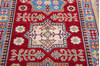 Kazak Red Hand Knotted 41 X 56  Area Rug 700-146010 Thumb 3