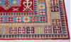 Kazak Red Hand Knotted 41 X 56 Area Rug 700-146010 Thumb 4