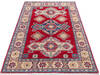 Kazak Red Hand Knotted 40 X 59  Area Rug 700-146012 Thumb 1