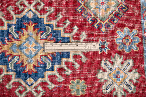 Kazak Red Hand Knotted 40 X 64 Area Rug 700-146014 Image 6
