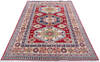 Kazak Red Hand Knotted 50 X 69  Area Rug 700-146017 Thumb 1