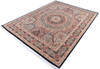 Pak-Persian Multicolor Hand Knotted 81 X 106 Area Rug 700-146023 Thumb 2