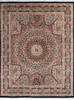 Pak-Persian Multicolor Hand Knotted 81 X 106  Area Rug 700-146023 Thumb 0