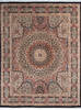 Pak-Persian Multicolor Hand Knotted 81 X 106 Area Rug 700-146023 Thumb 0