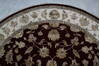 Jaipur Red Round Hand Knotted 82 X 82 Area Rug 905-146026 Thumb 6