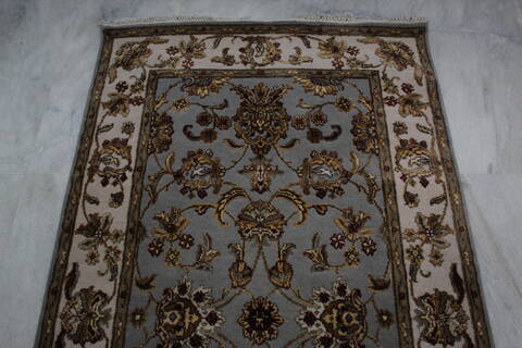 Jaipur Blue Hand Knotted 31 X 54 Area Rug 905-146032 Image 6