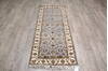 Jaipur Blue Runner Hand Knotted 26 X 64 Area Rug 905-146033 Thumb 1