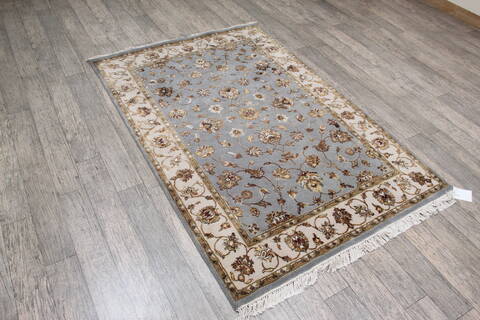 Jaipur Blue Hand Knotted 40 X 60 Area Rug 905-146036 Image 2