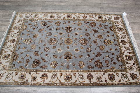 Jaipur Blue Hand Knotted 40 X 60 Area Rug 905-146036 Image 4