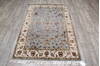 Jaipur Blue Hand Knotted 40 X 60 Area Rug 905-146036 Thumb 1