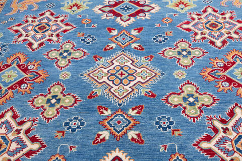 Kazak Blue Hand Knotted 90 X 120 Area Rug 700-146038 Image 3