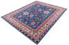 Kazak Blue Hand Knotted 81 X 100  Area Rug 700-146039 Thumb 2