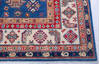 Kazak Blue Hand Knotted 81 X 100  Area Rug 700-146039 Thumb 4