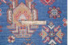 Kazak Blue Hand Knotted 81 X 100  Area Rug 700-146039 Thumb 6