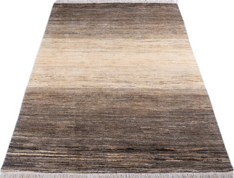 Gabbeh Brown Hand Knotted 55 X 80 Area Rug 700-146041 Image 1