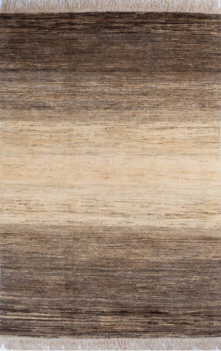 Gabbeh Brown Hand Knotted 55 X 80 Area Rug 700-146041 Image 0