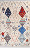 Moroccan White Hand Knotted 67 X 911  Area Rug 700-146043 Thumb 0