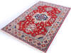 Kazak Red Hand Knotted 40 X 59  Area Rug 700-146047 Thumb 2