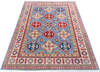 Kazak Blue Hand Knotted 50 X 68 Area Rug 700-146048 Thumb 1