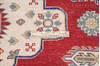 Kazak Red Hand Knotted 57 X 80  Area Rug 700-146050 Thumb 5