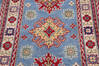 Kazak Blue Runner Hand Knotted 27 X 68  Area Rug 700-146051 Thumb 3