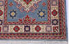 Kazak Blue Runner Hand Knotted 27 X 68  Area Rug 700-146051 Thumb 4