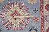 Kazak Blue Runner Hand Knotted 27 X 68  Area Rug 700-146051 Thumb 6