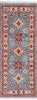 Kazak Blue Runner Hand Knotted 27 X 68  Area Rug 700-146051 Thumb 0