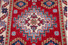 Kazak Red Runner Hand Knotted 26 X 82  Area Rug 700-146052 Thumb 3