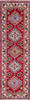 Kazak Red Runner Hand Knotted 26 X 82  Area Rug 700-146052 Thumb 0