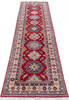 Kazak Red Runner Hand Knotted 27 X 99  Area Rug 700-146053 Thumb 1