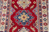 Kazak Red Runner Hand Knotted 27 X 99  Area Rug 700-146053 Thumb 3