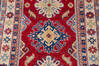 Kazak Red Runner Hand Knotted 27 X 99 Area Rug 700-146053 Thumb 3