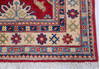 Kazak Red Runner Hand Knotted 27 X 99  Area Rug 700-146053 Thumb 4