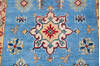 Kazak Blue Runner Hand Knotted 27 X 80  Area Rug 700-146054 Thumb 3