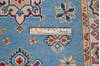 Kazak Blue Runner Hand Knotted 27 X 80  Area Rug 700-146054 Thumb 6