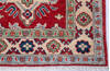 Kazak Red Runner Hand Knotted 26 X 82 Area Rug 700-146055 Thumb 4