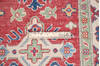 Kazak Red Runner Hand Knotted 26 X 82  Area Rug 700-146055 Thumb 6