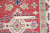 Kazak Red Runner Hand Knotted 26 X 82 Area Rug 700-146055 Thumb 6