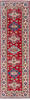 Kazak Red Runner Hand Knotted 26 X 82  Area Rug 700-146055 Thumb 0