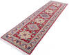 Kazak Red Runner Hand Knotted 28 X 95  Area Rug 700-146056 Thumb 2