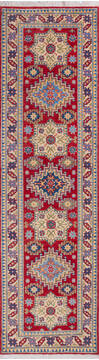 Kazak Red Runner Hand Knotted 2'8" X 9'5"  Area Rug 700-146056