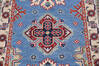 Kazak Blue Runner Hand Knotted 29 X 97  Area Rug 700-146057 Thumb 3