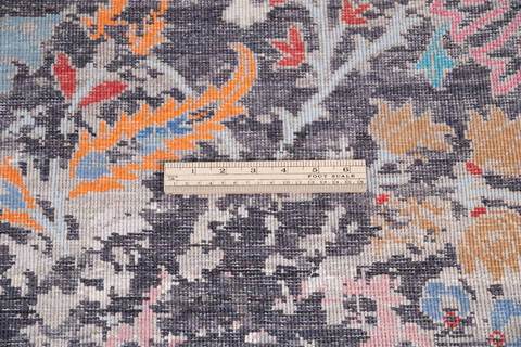Modern Black Hand Knotted 511 X 811 Area Rug 700-146059 Image 6