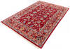 Chobi Red Hand Knotted 410 X 69 Area Rug 700-146060 Thumb 2
