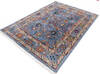 Chobi Blue Hand Knotted 50 X 68  Area Rug 700-146066 Thumb 2